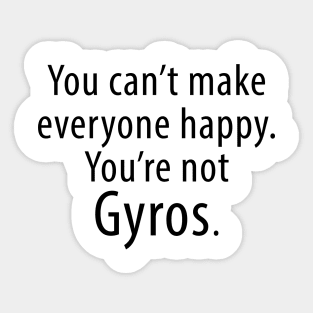 Gyros Sticker